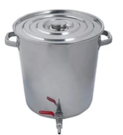 Fondo de 50 ltrs acero inoxidable